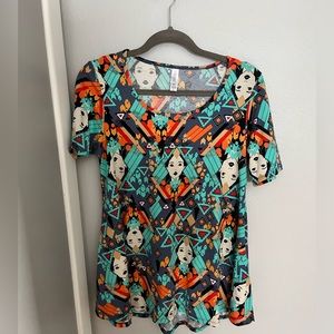 Disney LuLaRoe XS Pocahontas Classic Tee NWOT